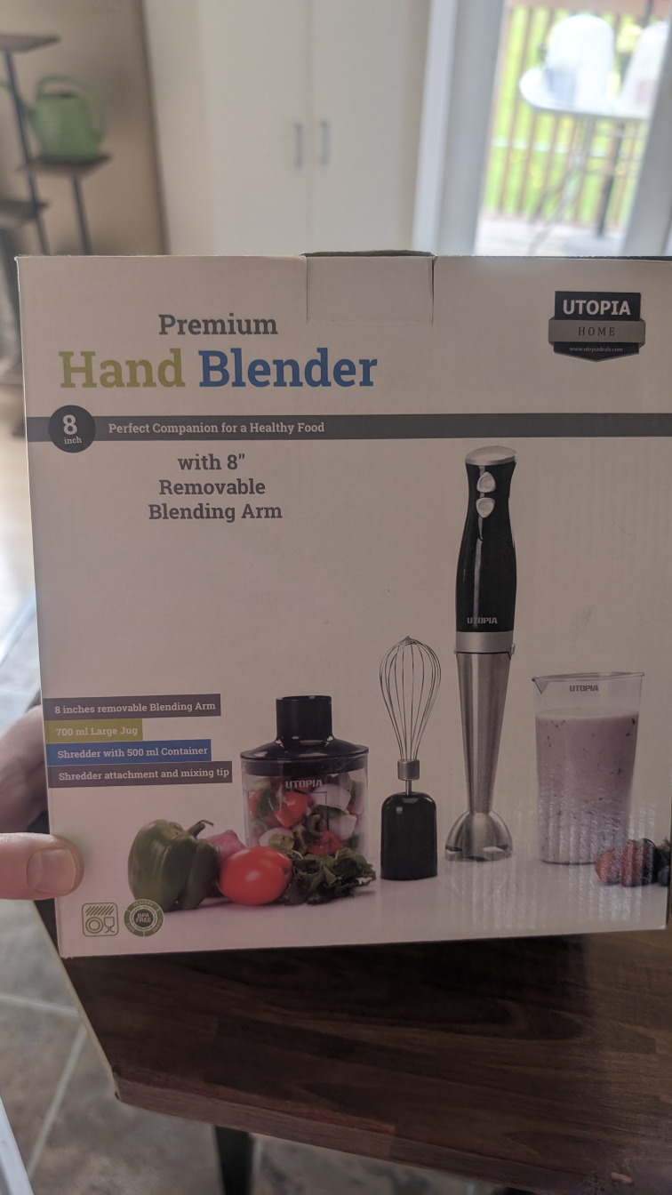 8" Premium Hand Blender