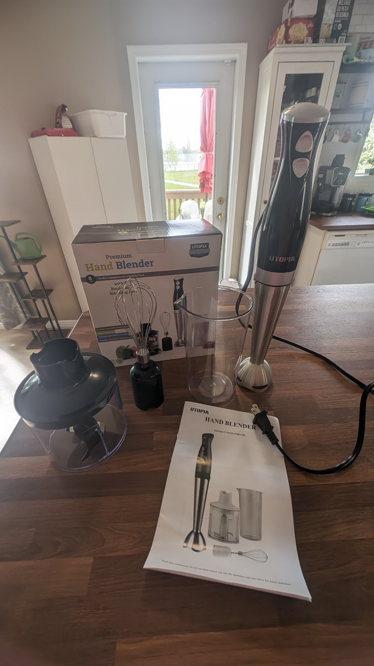 8" Premium Hand Blender - photo 2