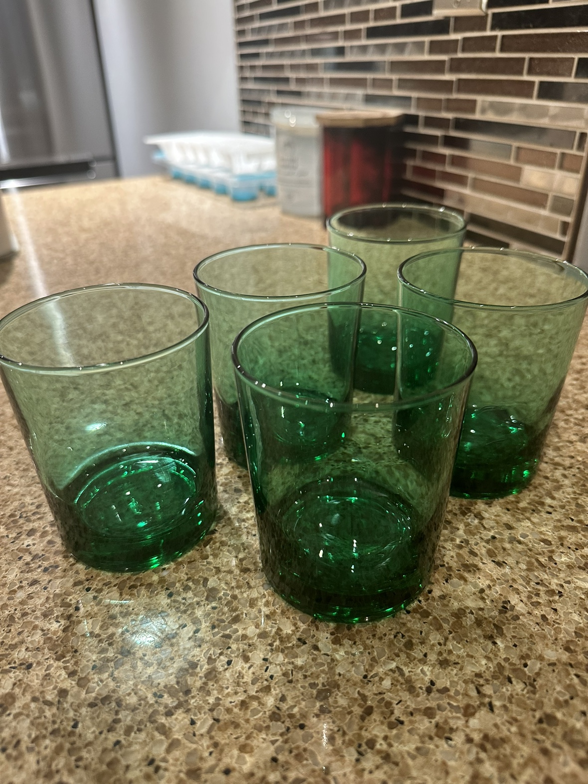 Set of five vintage glasses ⭐️bundle 3 for $10 thumbnail