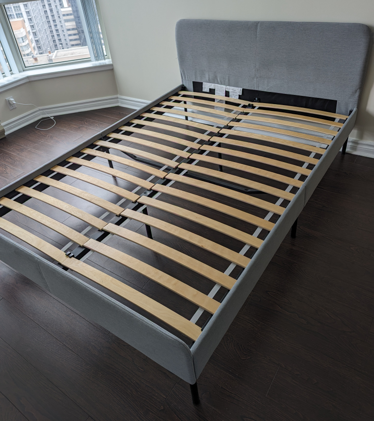 Double / Full Bed (IKEA) + Mattress (Endy) image indicator(4)