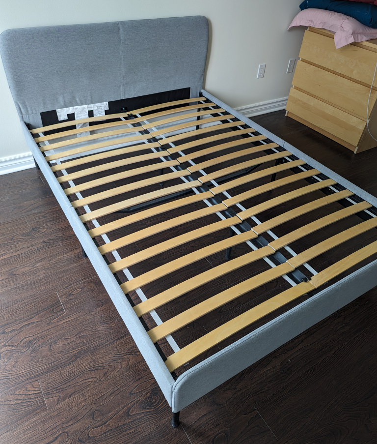 Double / Full Bed (IKEA) + Mattress (Endy) image indicator(5)
