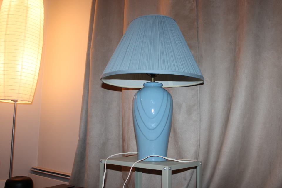 Blue lamp