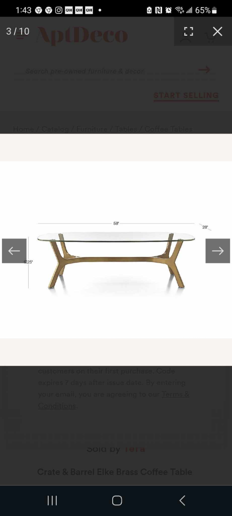 coffee table