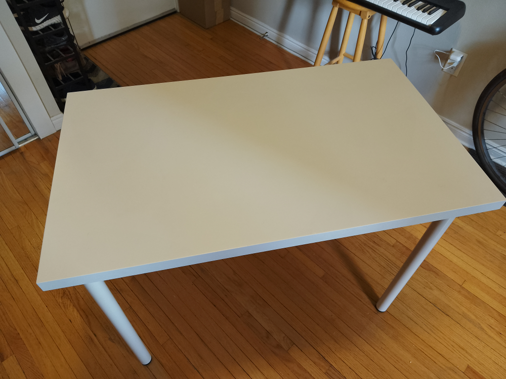 Ikea table/desk (Linnmon) - white thumbnail