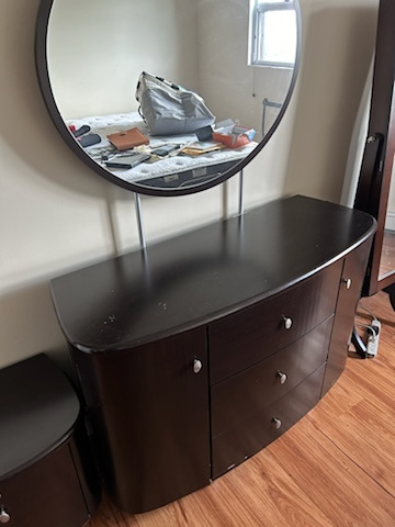 Dresser, Mirror, Night Stand