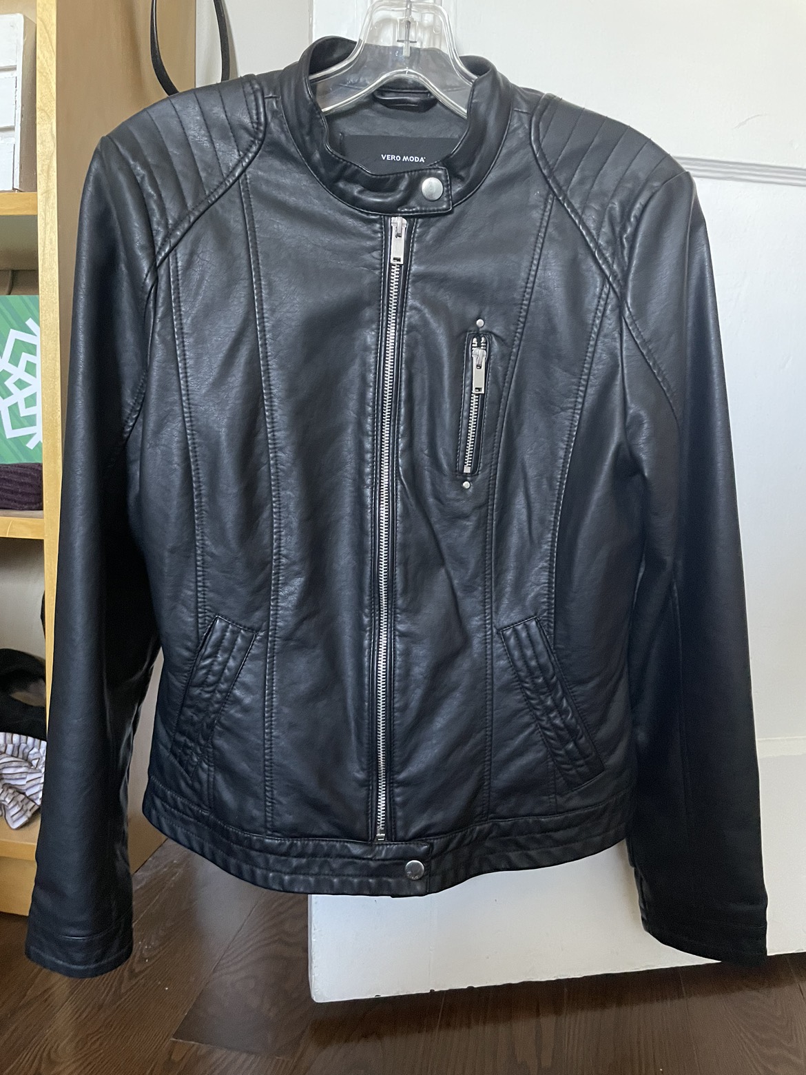 NEW Leather Jacket VEGAN - photo 3