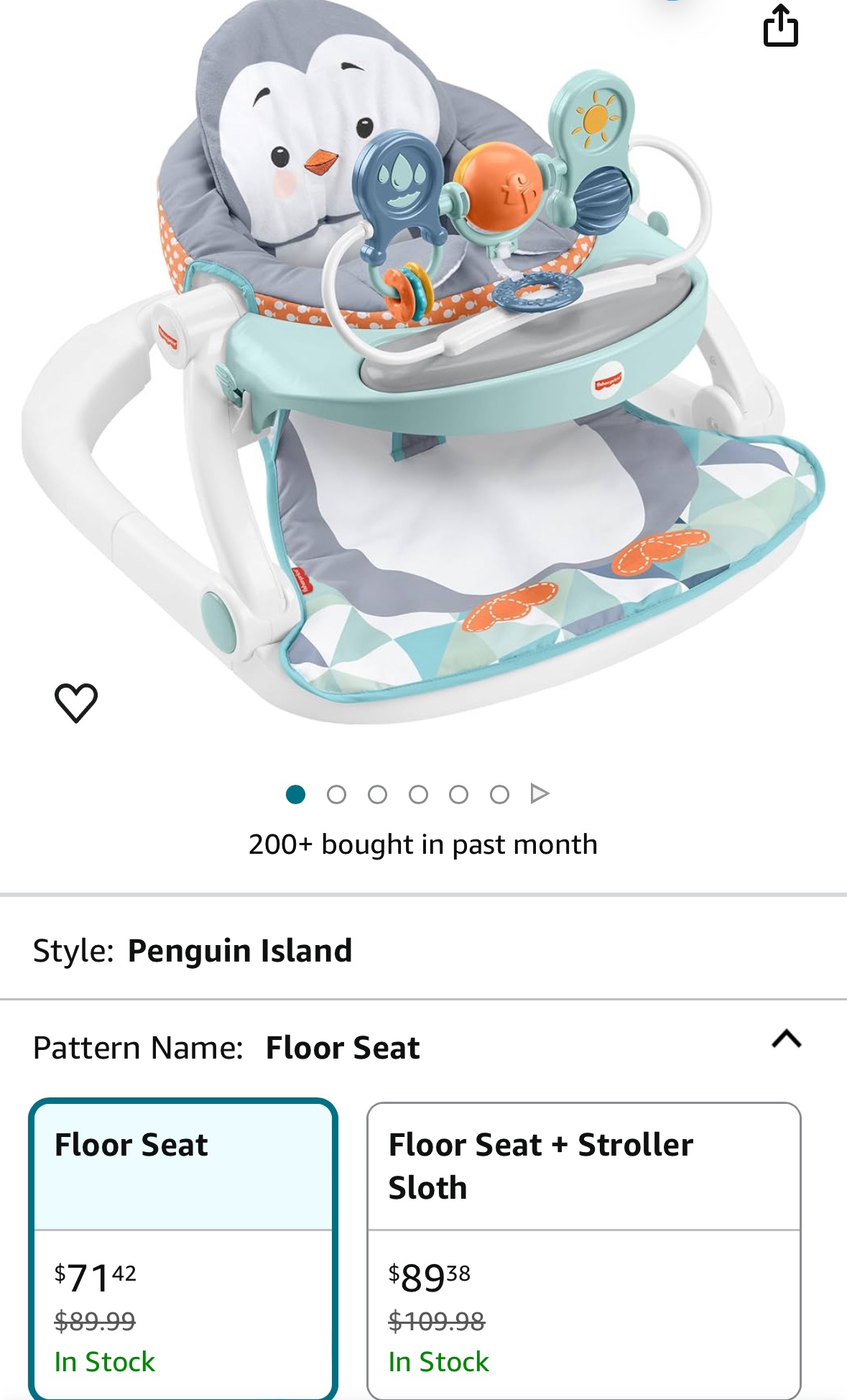 Portable Baby Chair Sit-Me-Up Floor Seat - photo 3