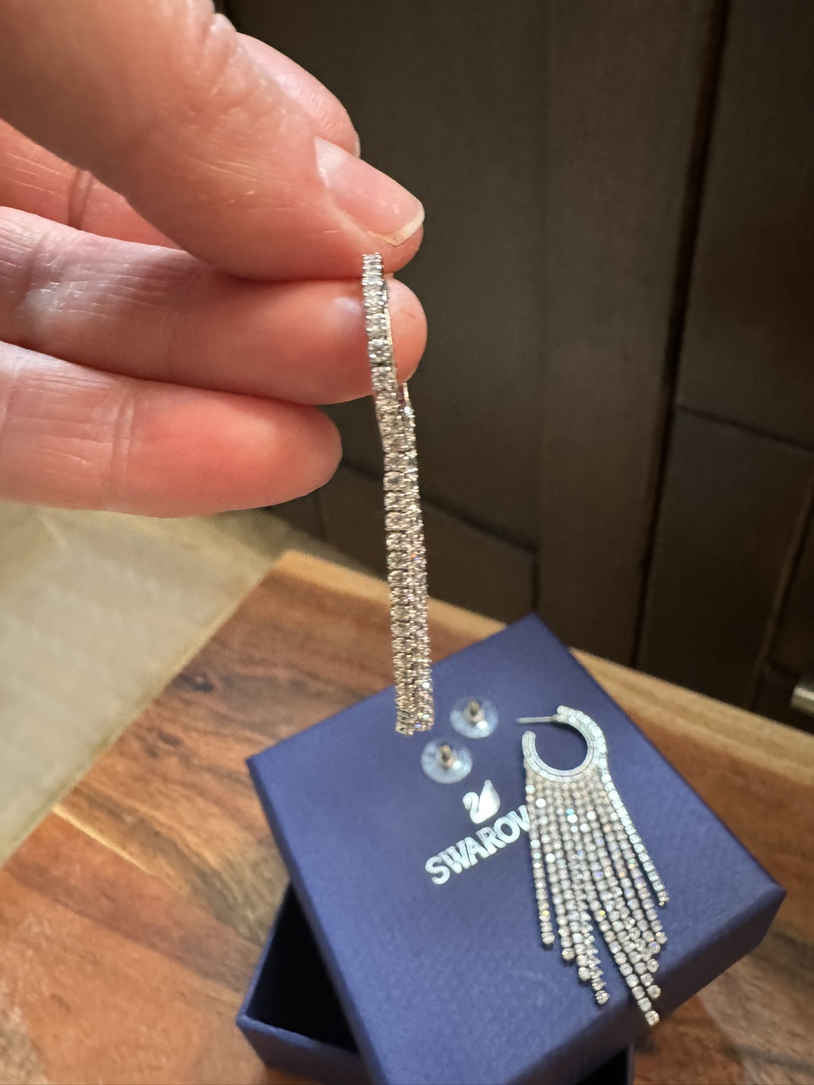 Swarovski earrings - photo 3