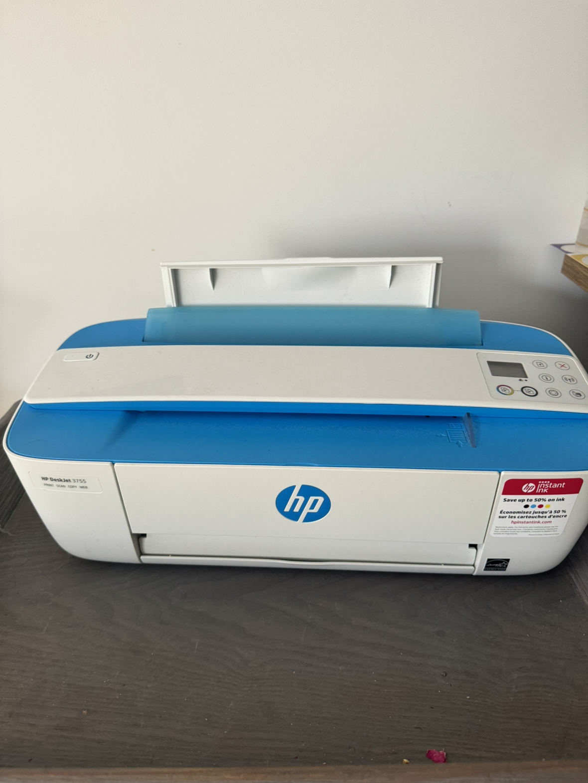 HP DeskJet 3755 Wireless All-In-One Color Printer