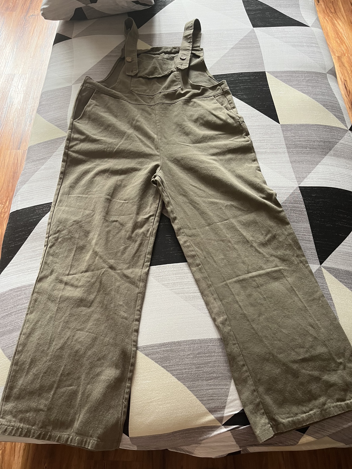 Brand New Olive Green overalls
