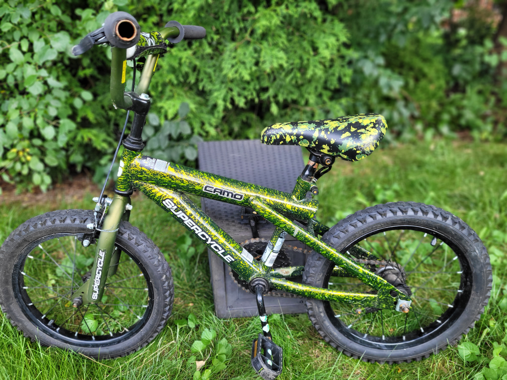 Boys bicycle 16"  Wheels Camo green image indicator(6)