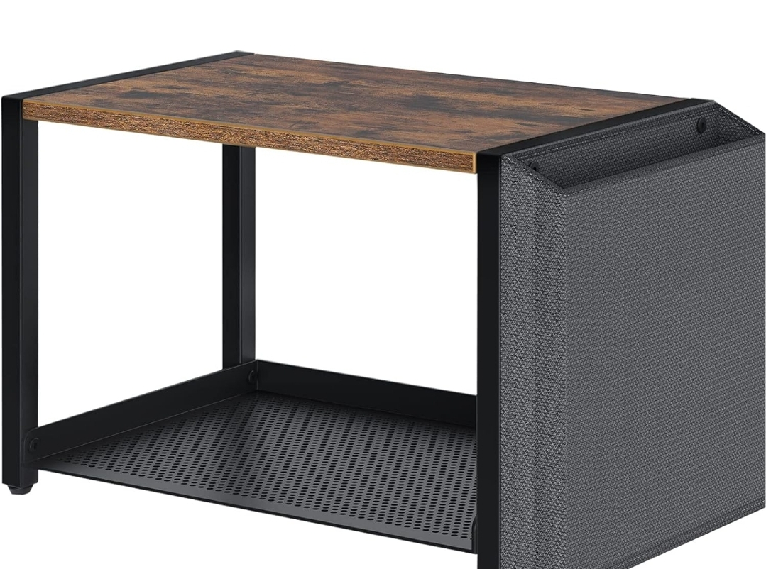 Printer Stand with Storage Bag, Multi-Purpose Desk Organizer