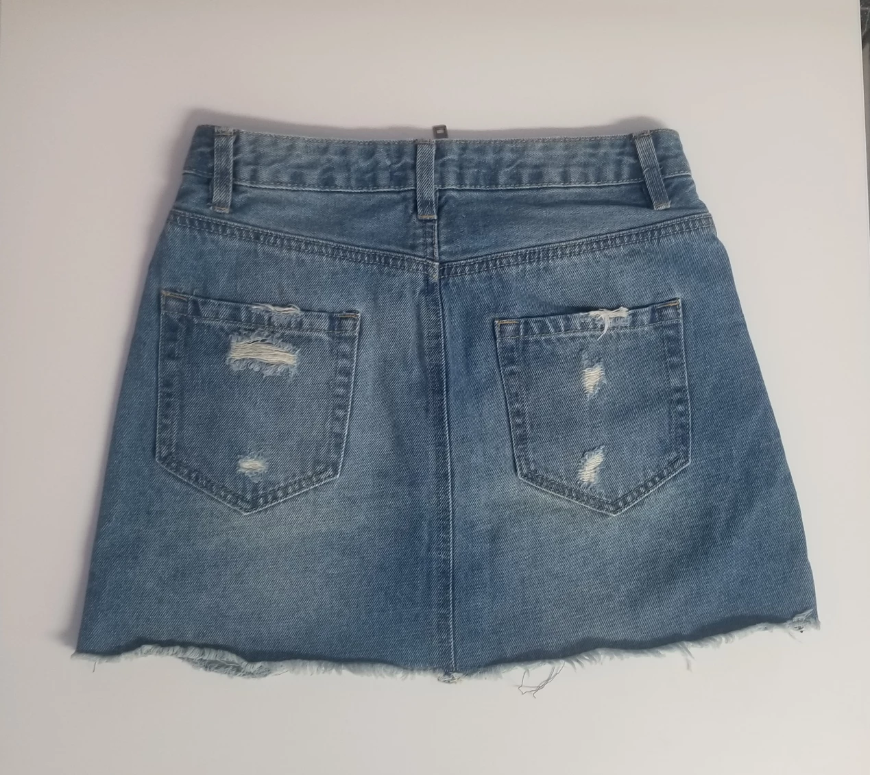 BRAND NEW Sexy Women's Denim Mini Skirt - Small Summer Skirt image indicator(2)