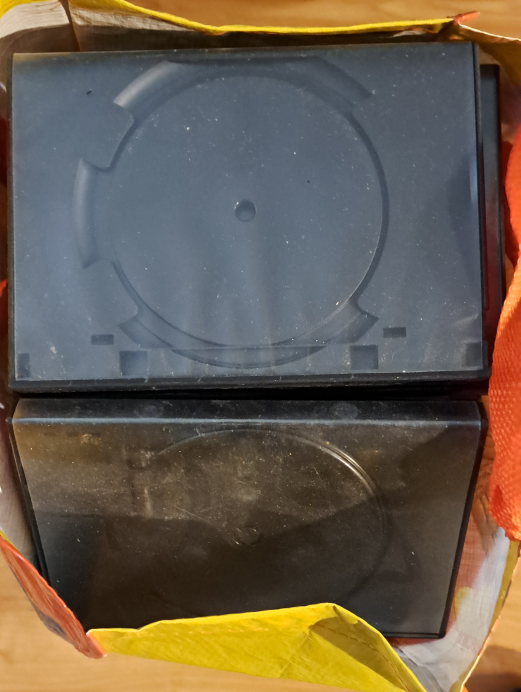DVD cases #freecycle
