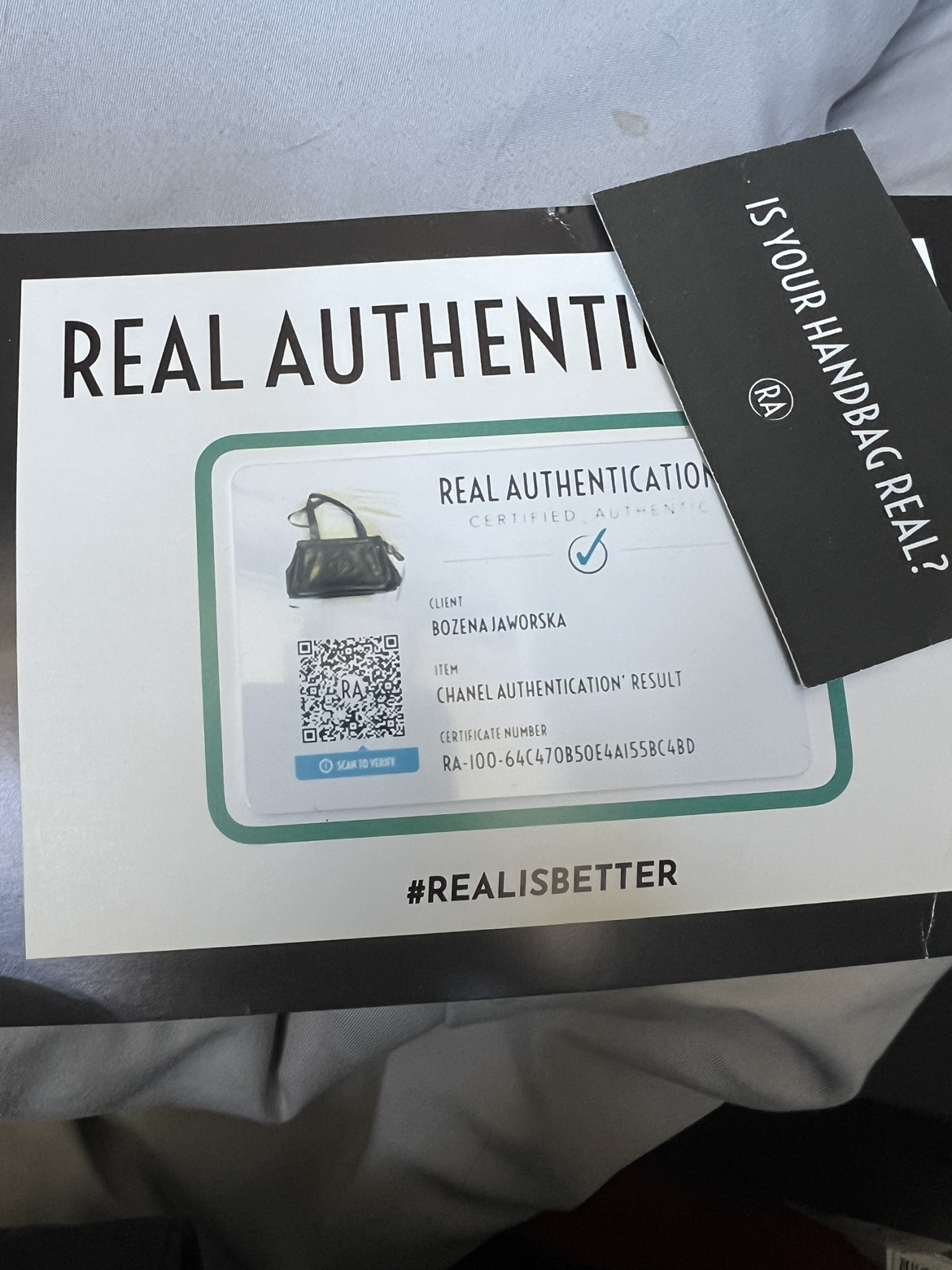 Authentic CHANEL Smooth Leather Bag Rare image indicator(10)