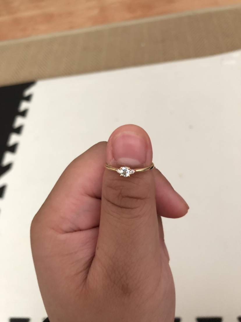 Aquamarine Diamond Ring - photo 2