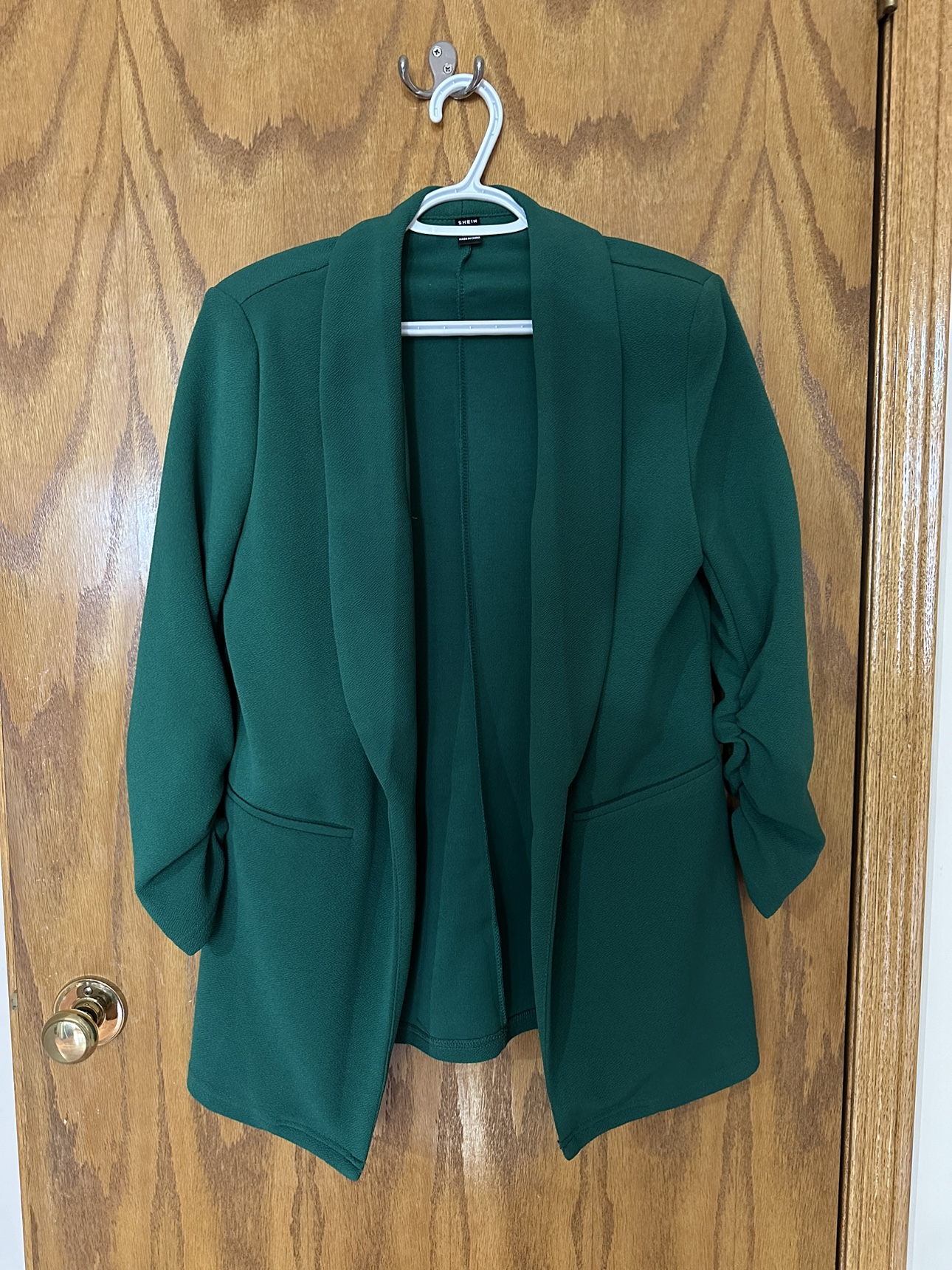 WOMENS EMERALD GREEN BLAZER SIZE M $15 OBO‼️‼️