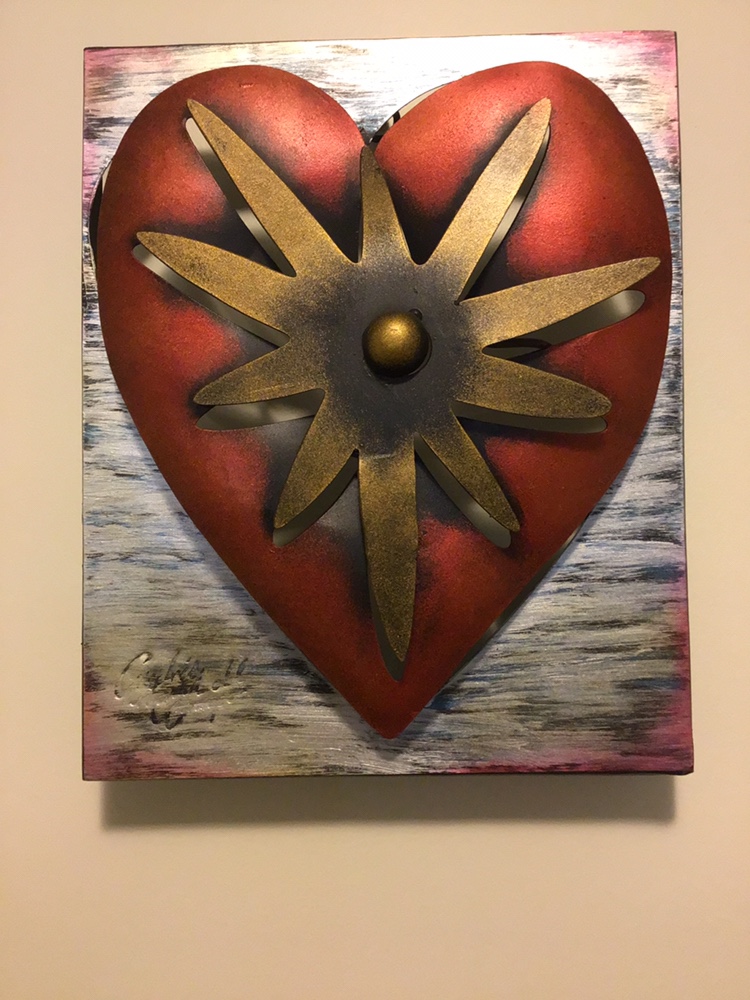 METAL CRAFTED FLOWER