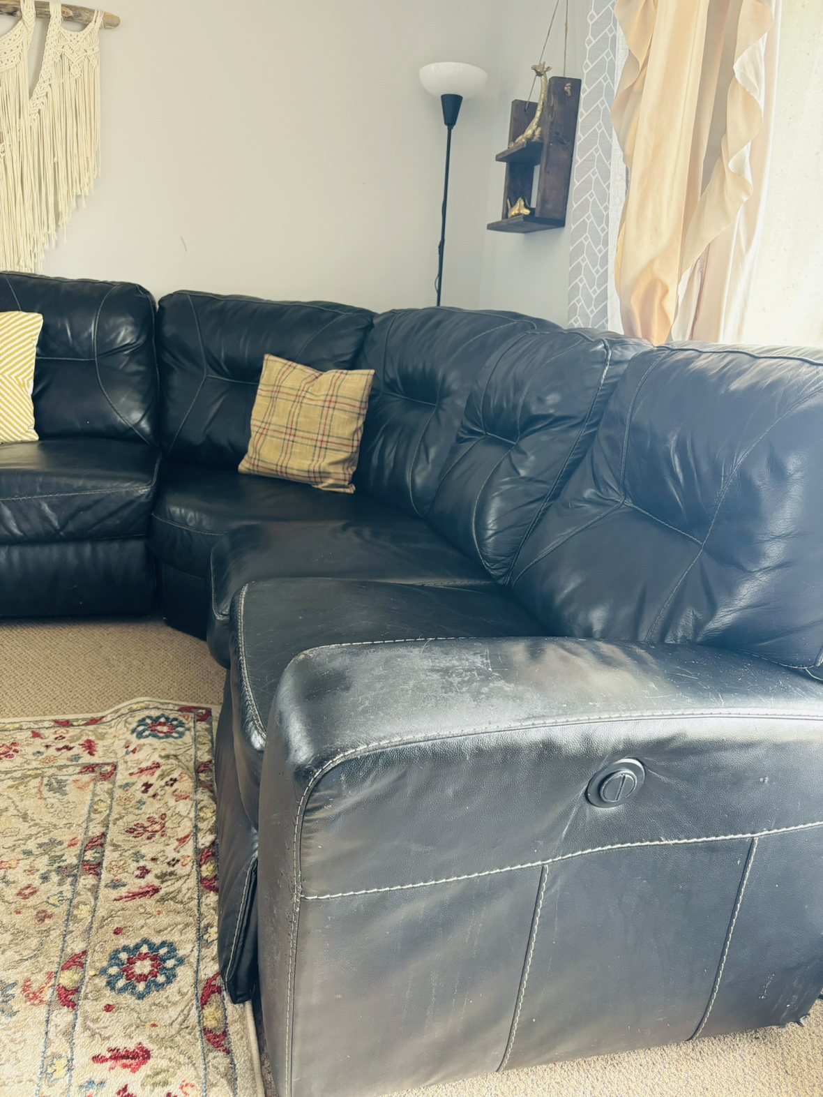 Power Recliner- Sectional Sofa Set 3pcs image indicator(5)