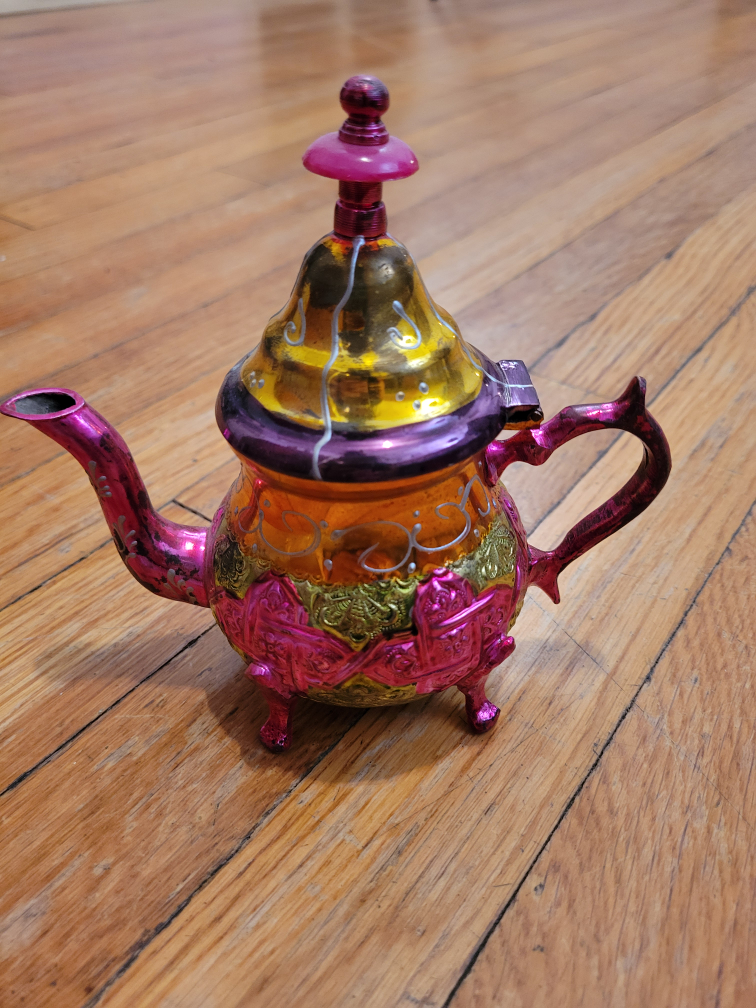 Moroccan mini tea kettle thumbnail