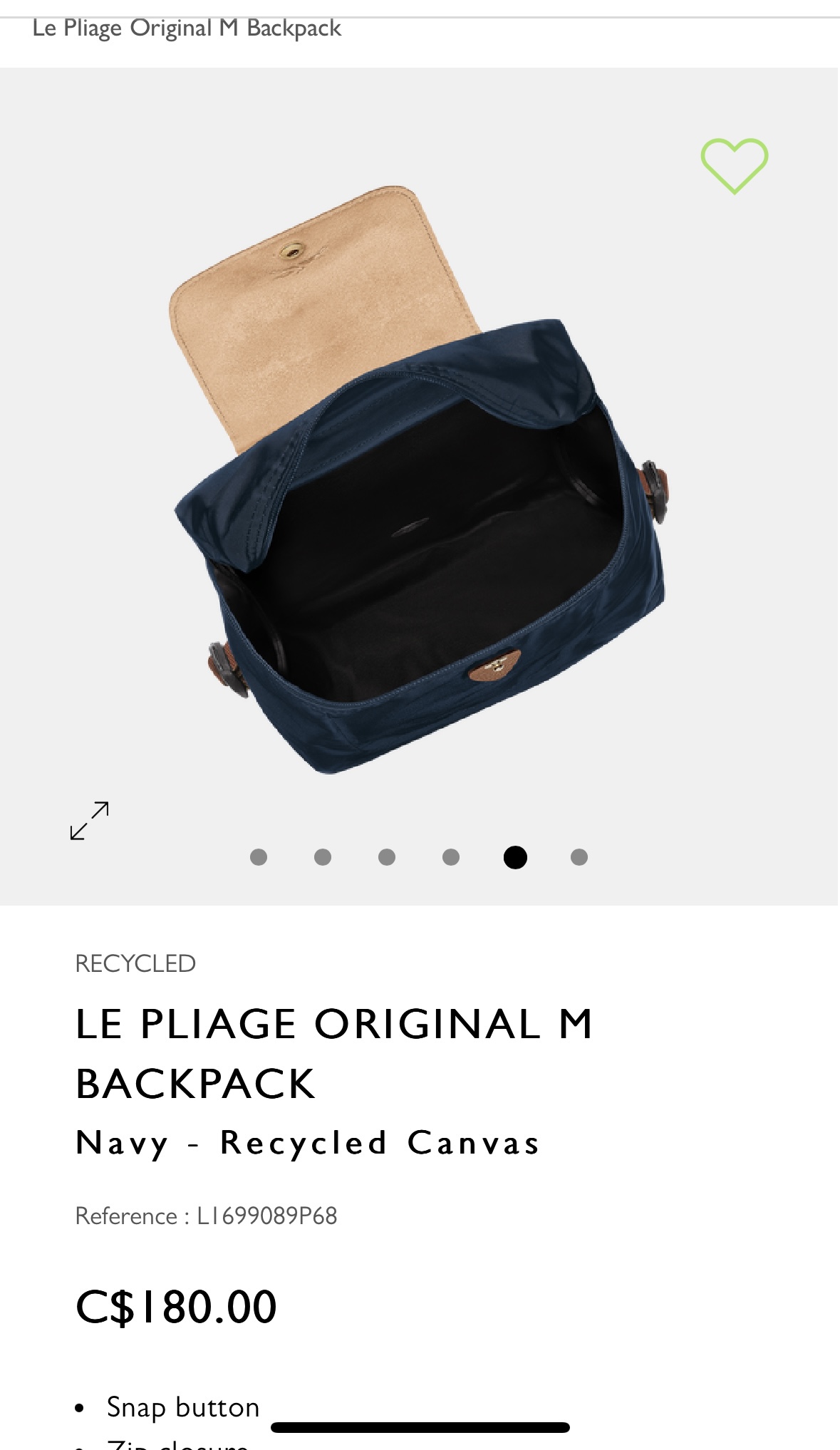Longchamp Le Pliage backpack - photo 5