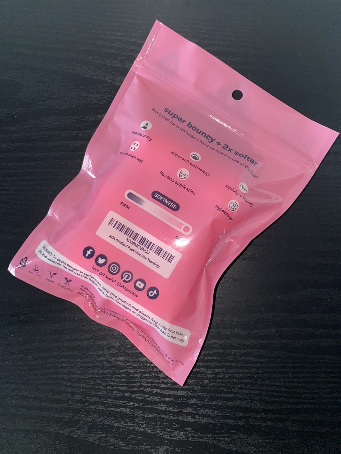 AOA Studio Collection Makeup Sponge Set image indicator(2)