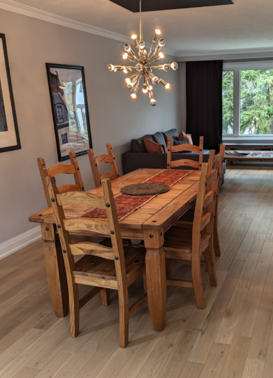 Dining Table - 7 PC Pier 1 Solid Wood - photo 3