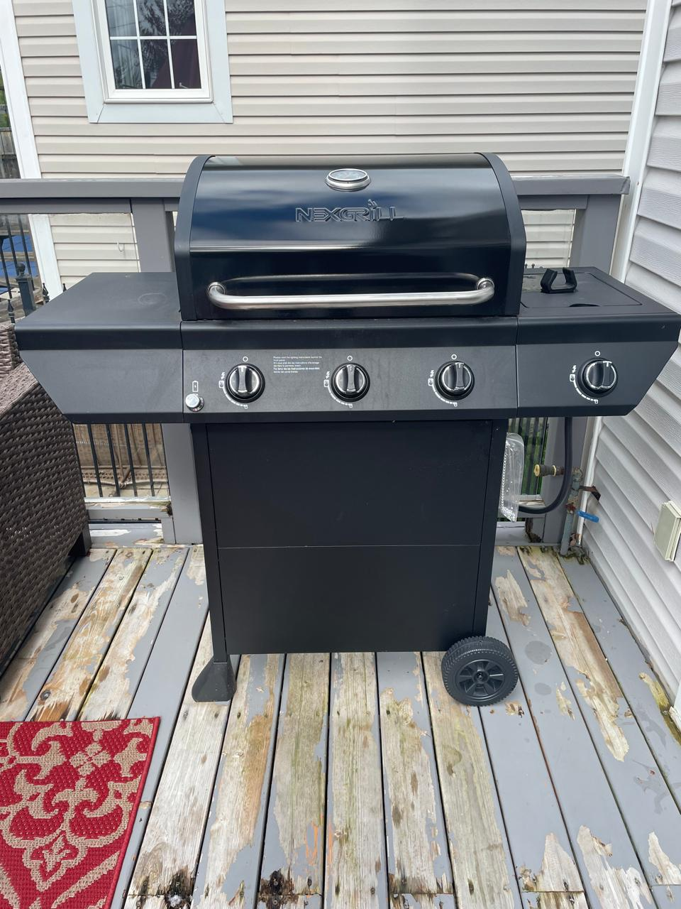 Nexgrill 3 burner Propane Gas grill with Cover