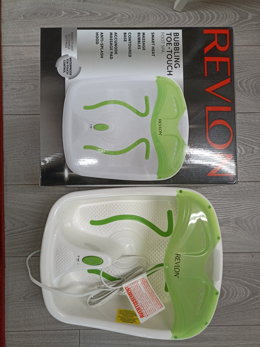 Revlon Bubbling Toe Touch Foot Spa