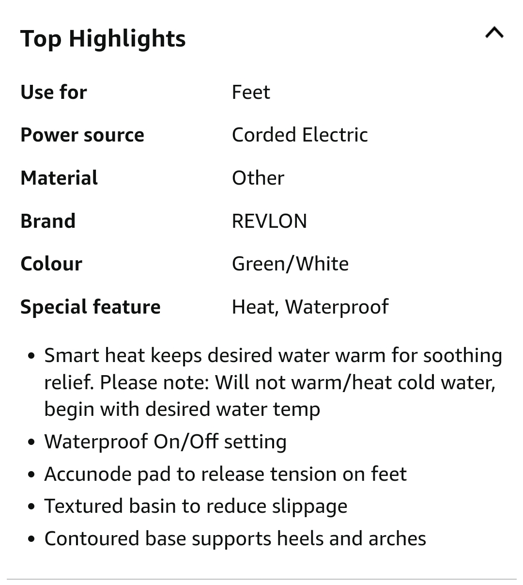 Revlon Bubbling Toe Touch Foot Spa image indicator(3)