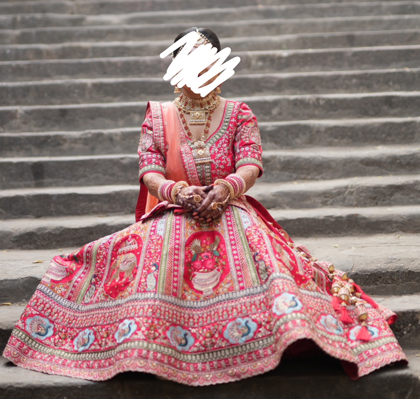 Indian wedding outfit