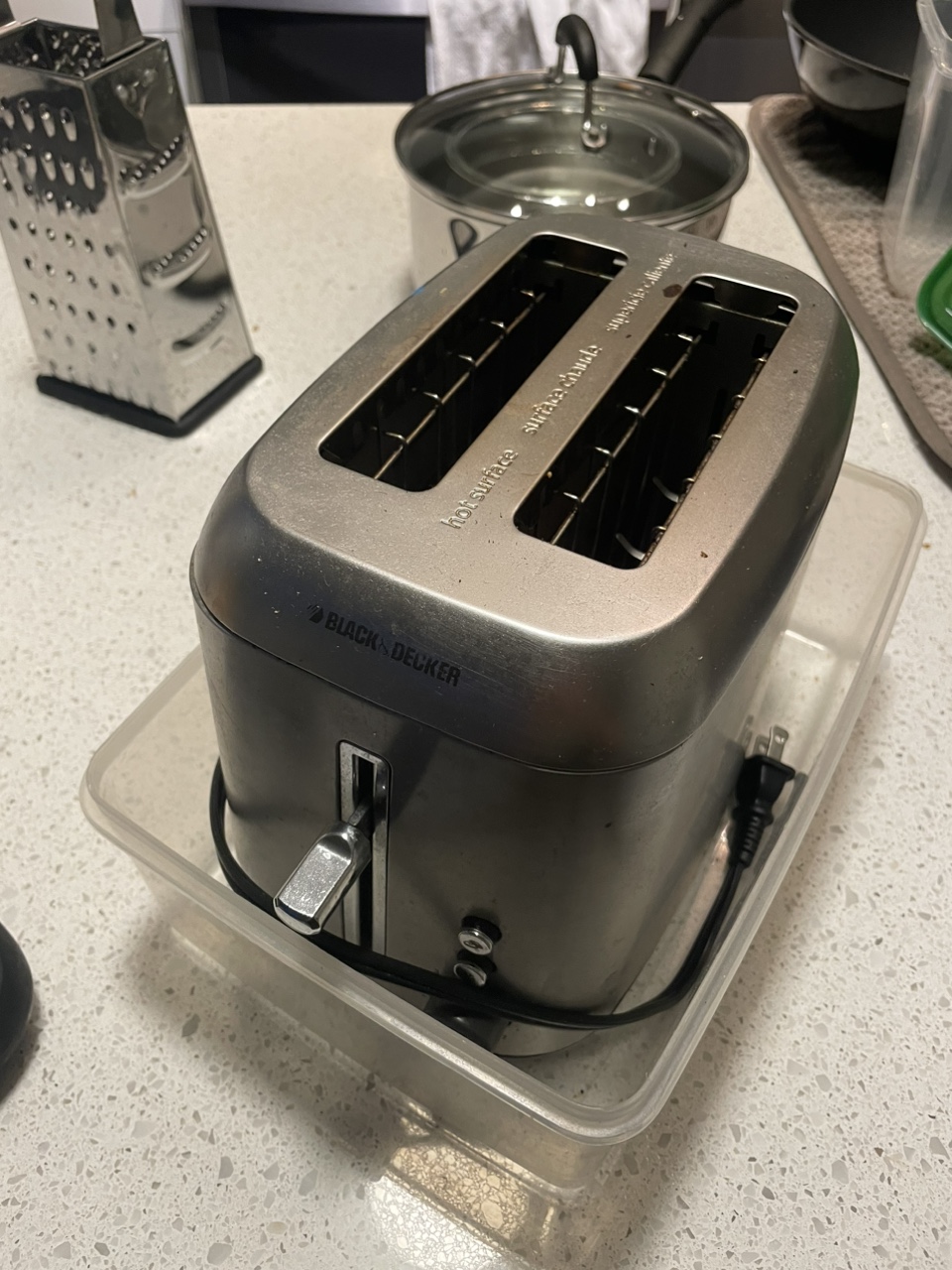 Toaster black and decker image indicator(2)