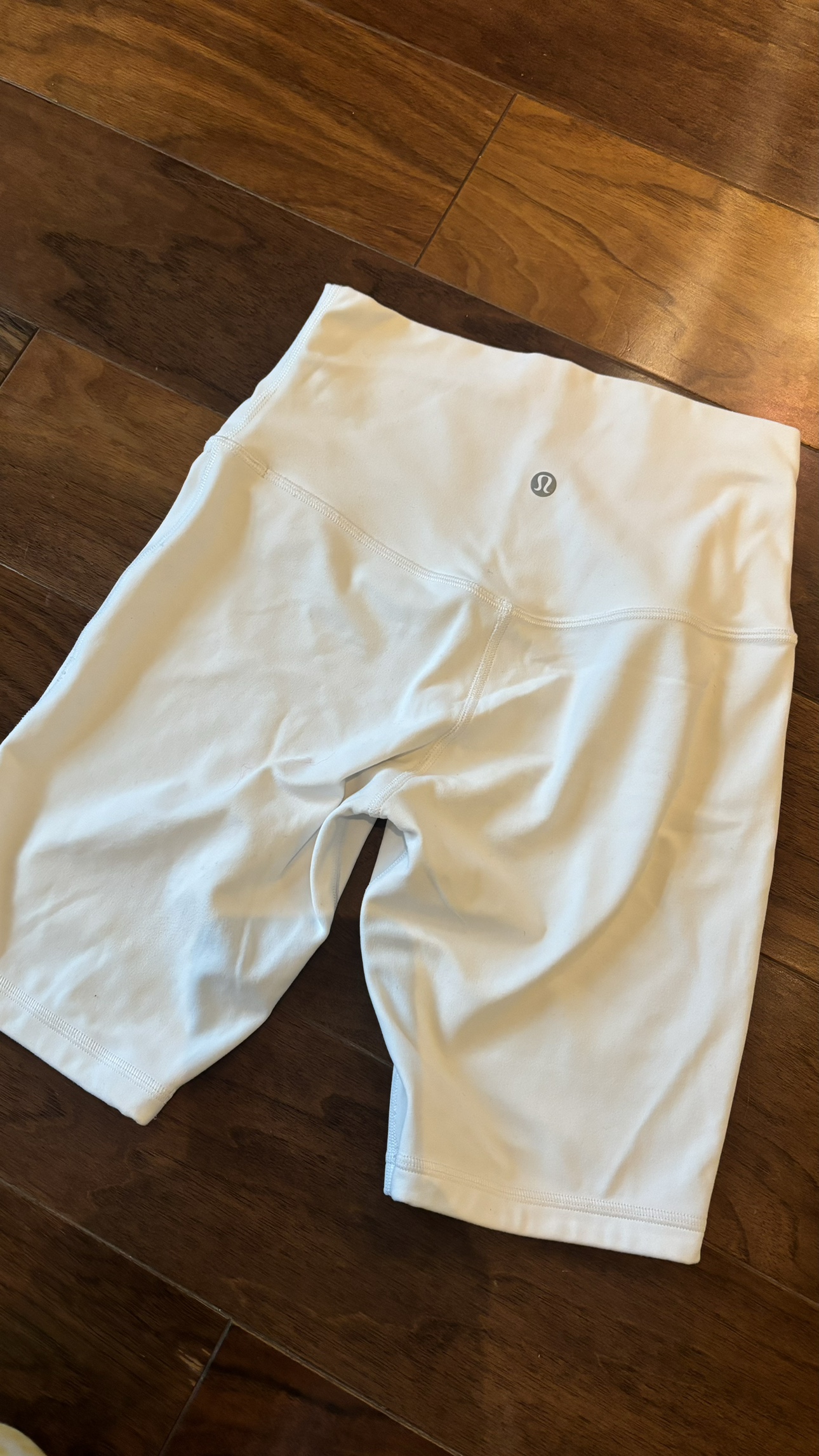 New Lululemon white align short 6" - photo 2