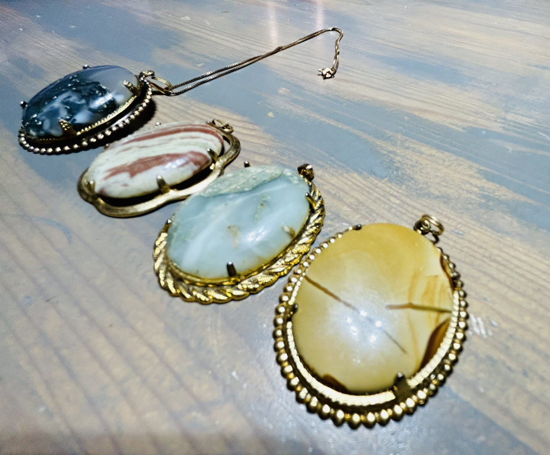 Vintage necklace & pendants