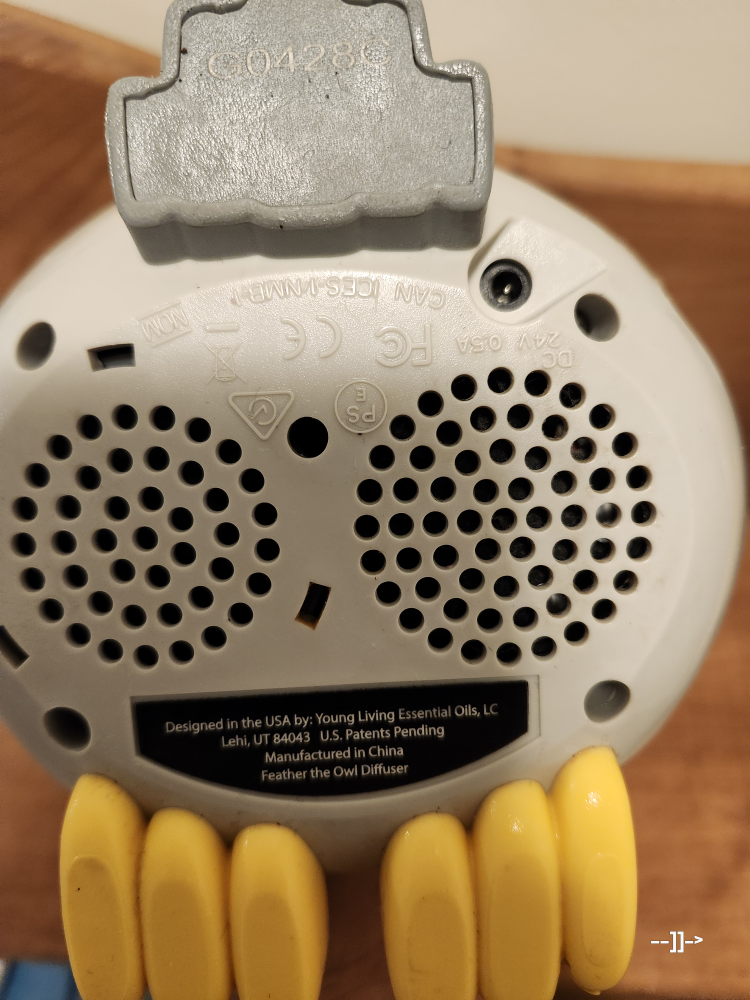 Feather the Owl Diffuser #freecycle - photo 3