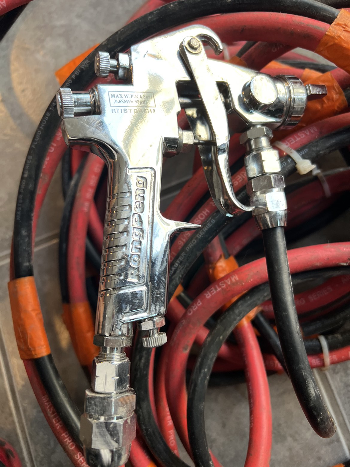 spray paint gun rongpeng r-77 - photo 2