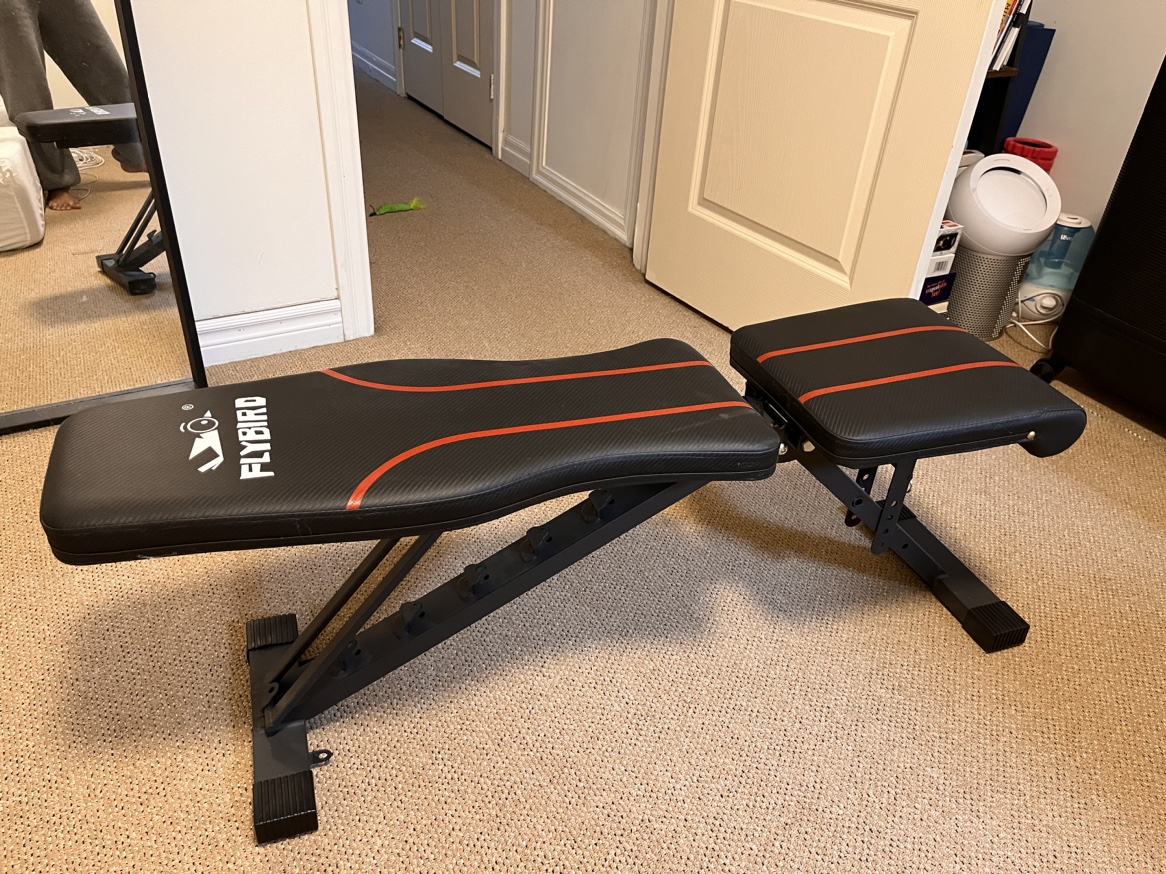 At home exercise bench - photo 3