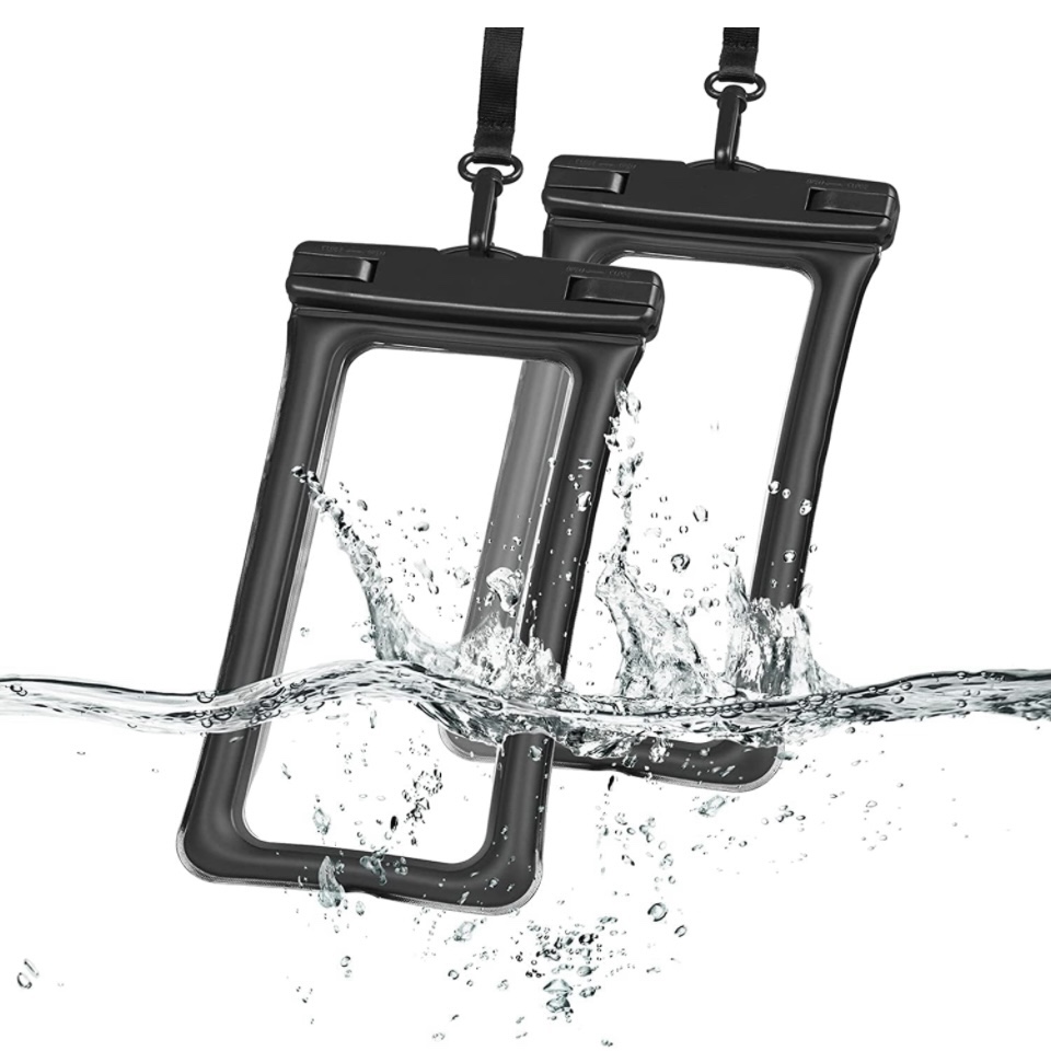Universal Waterproof Phone Pouch, 2pc,Phone Waterproof Bag Case image indicator(3)