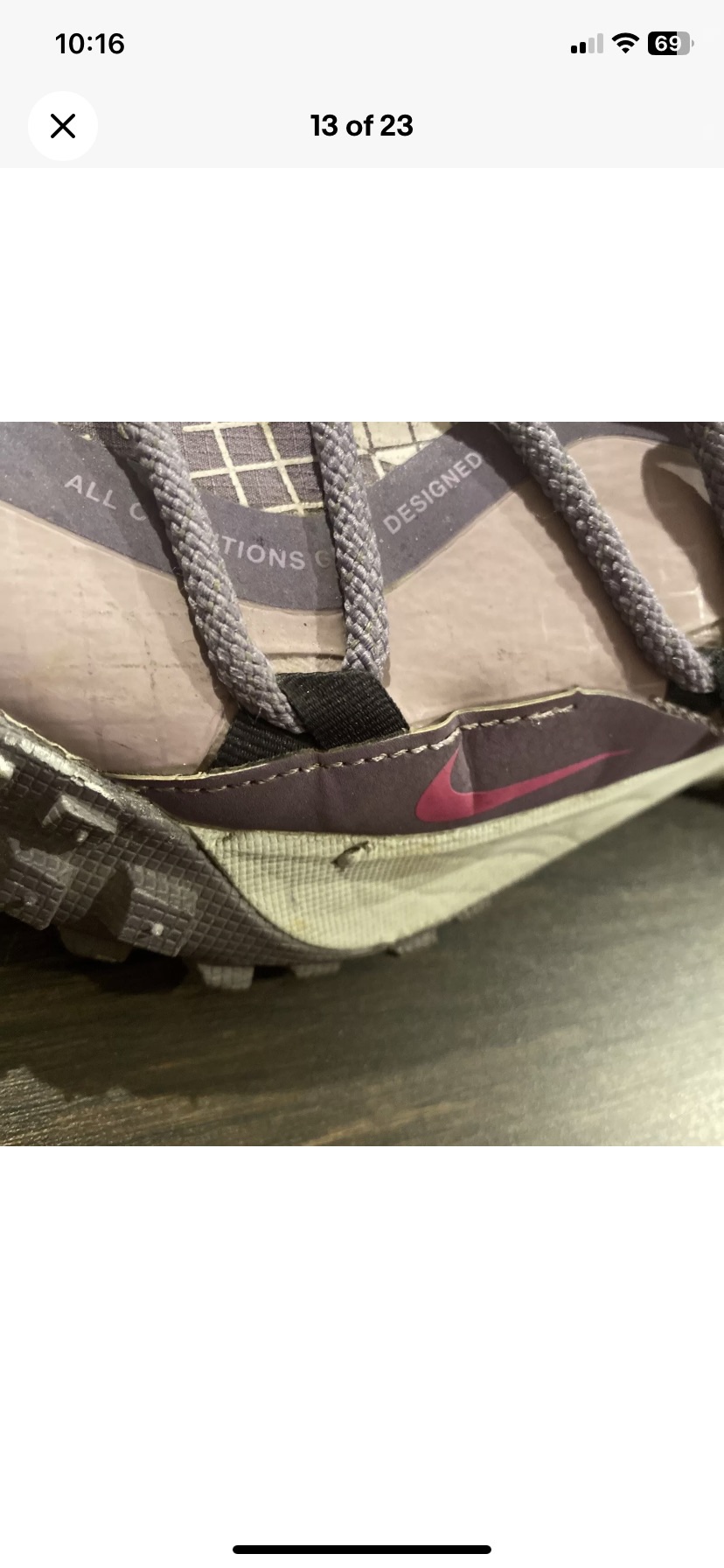 Nike ACG Mountain Fly Low Canyon Purple M Size 7.5 DQ1979-500 image indicator(5)