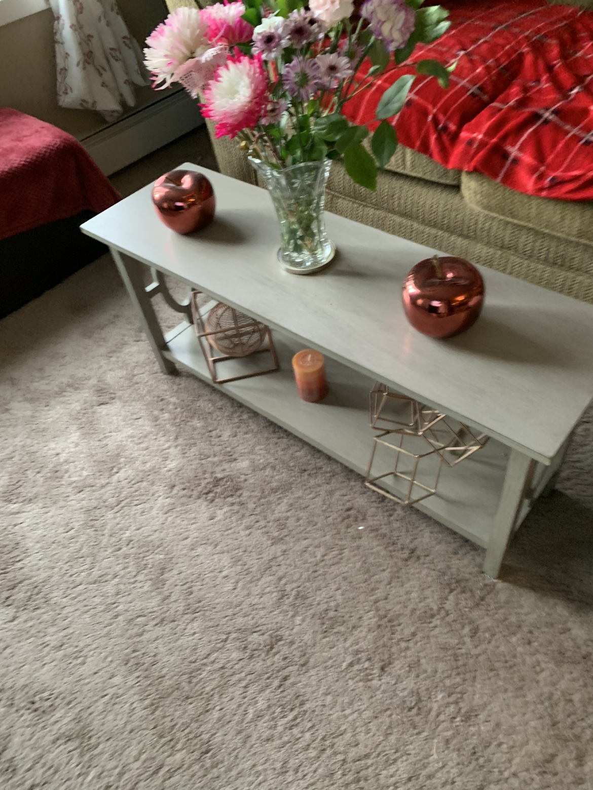 Grey Narrow Coffee table