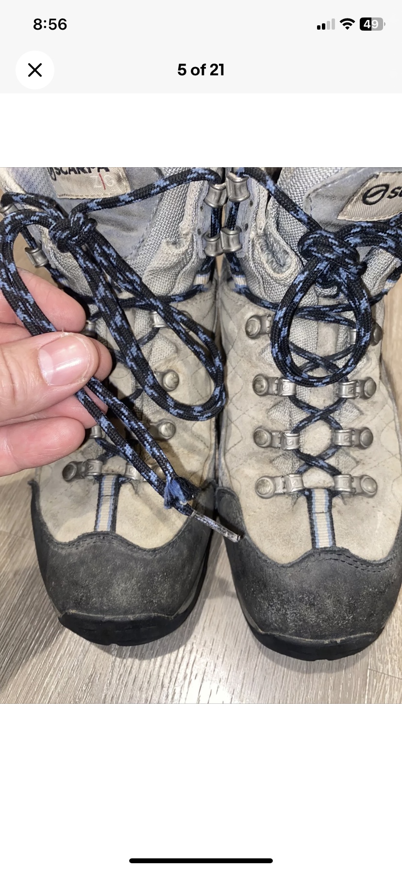 SCARPA Boots Men’s 7 Kailash GTX Trek Hiking Outdoor image indicator(2)