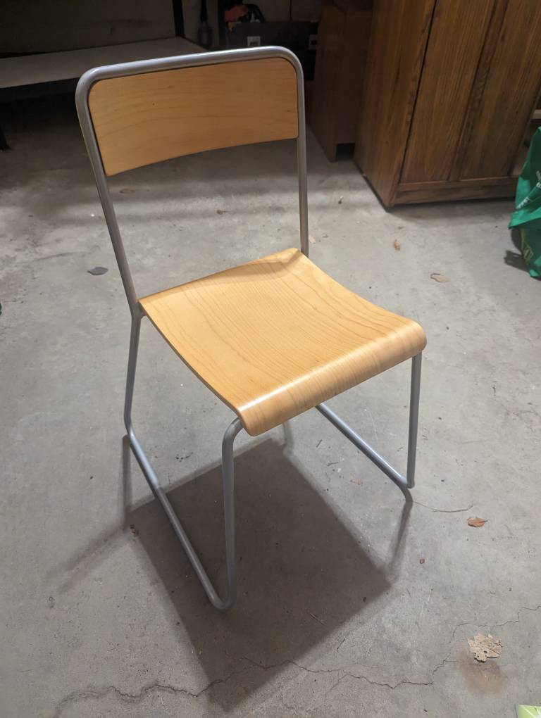 Cute Distressed Blue Desk and Desk Chair - photo 4
