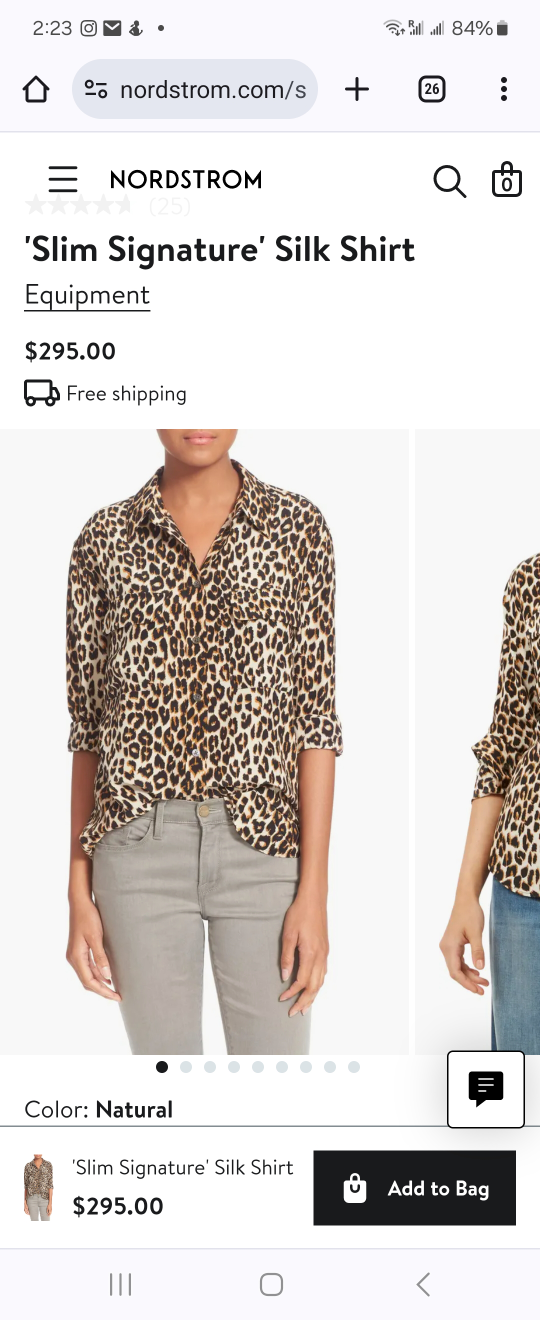 New Equipement Silk Shirt - photo 4