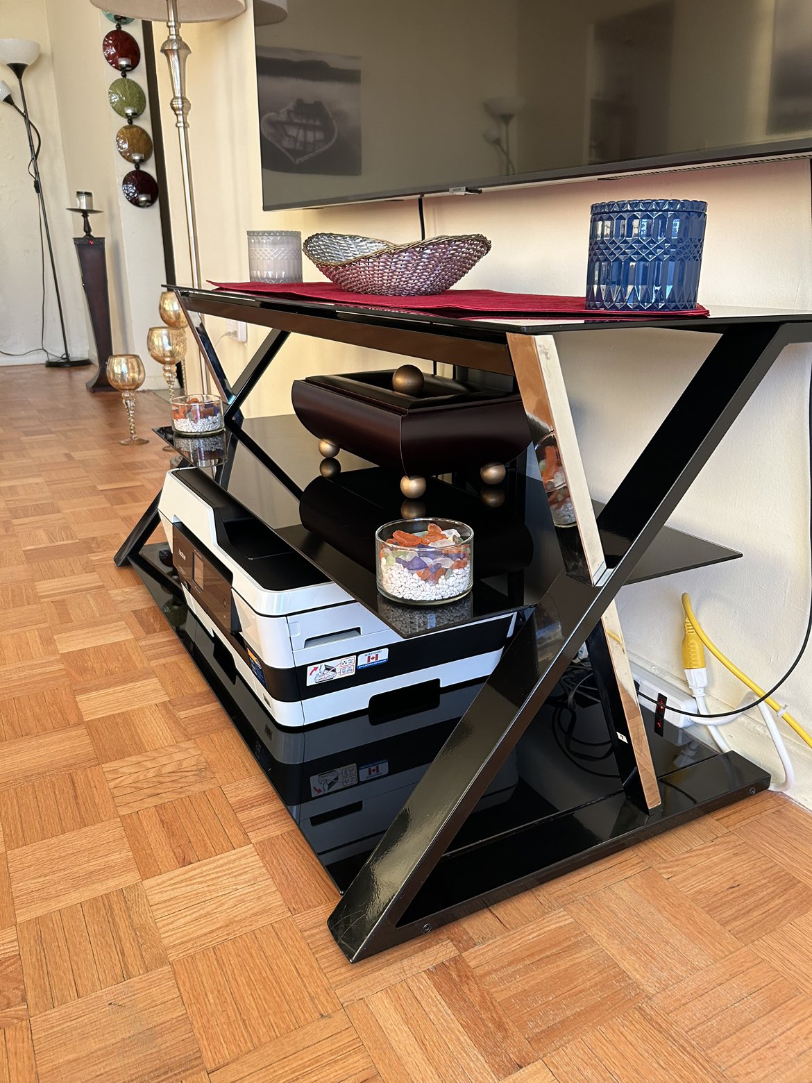 TV Stand-Black - photo 4