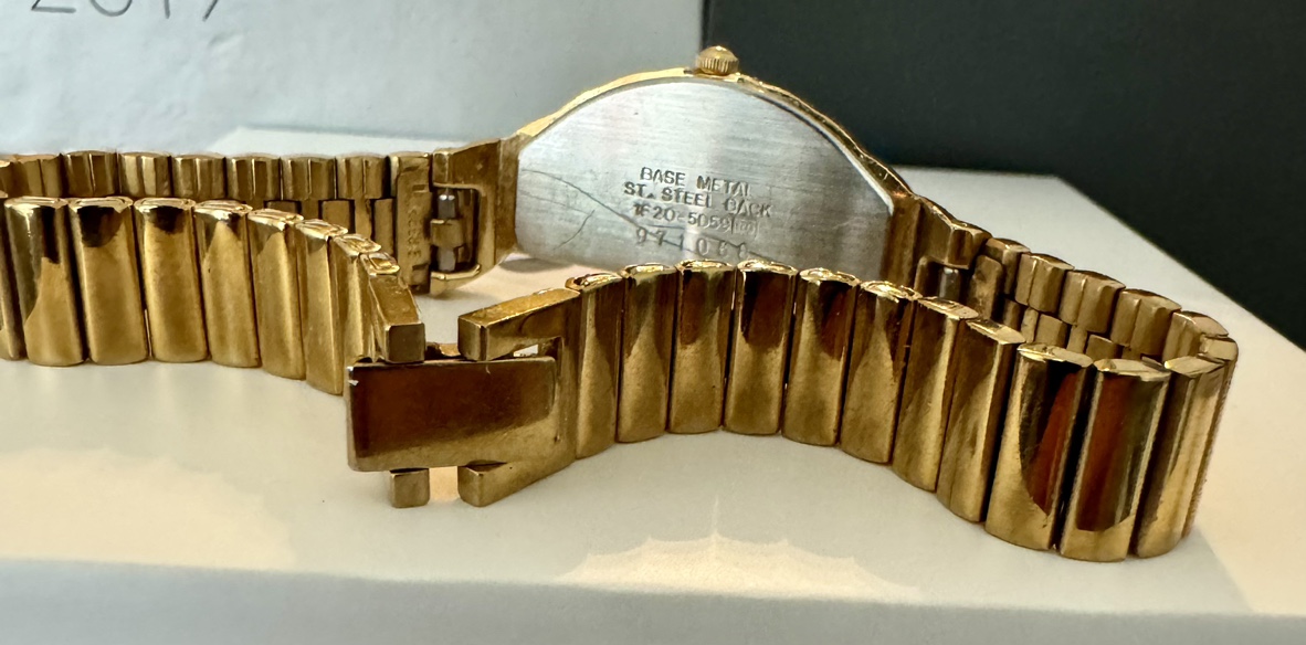 Vintage RARE : SEIKO half moon quartz watch - photo 3