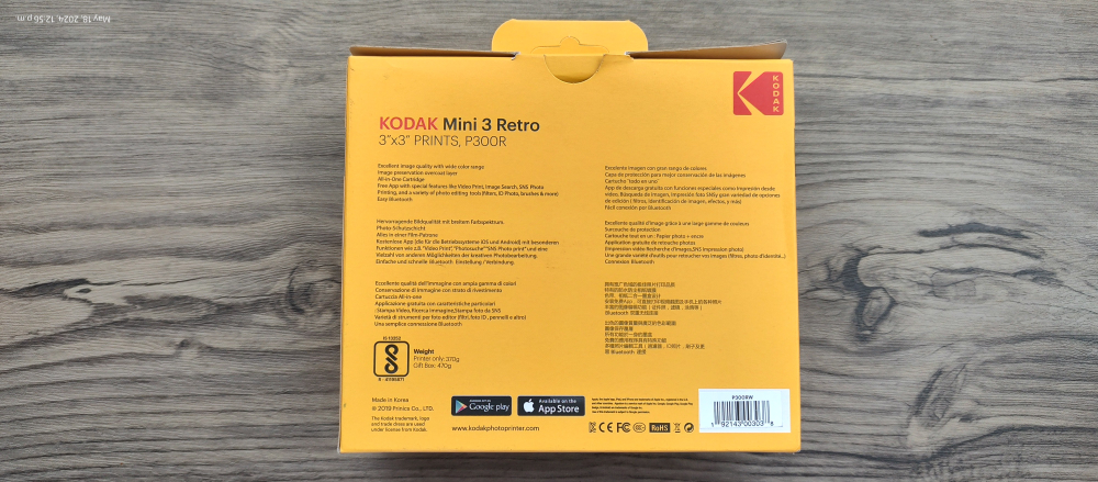 kodak mini 3 retro p300r Bluetooth printer - photo 5