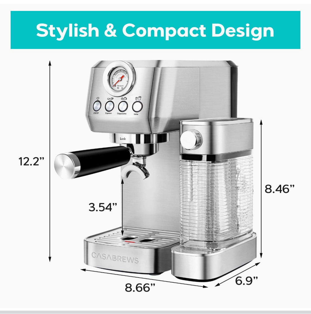 CASABREWS Espresso Machine - photo 3