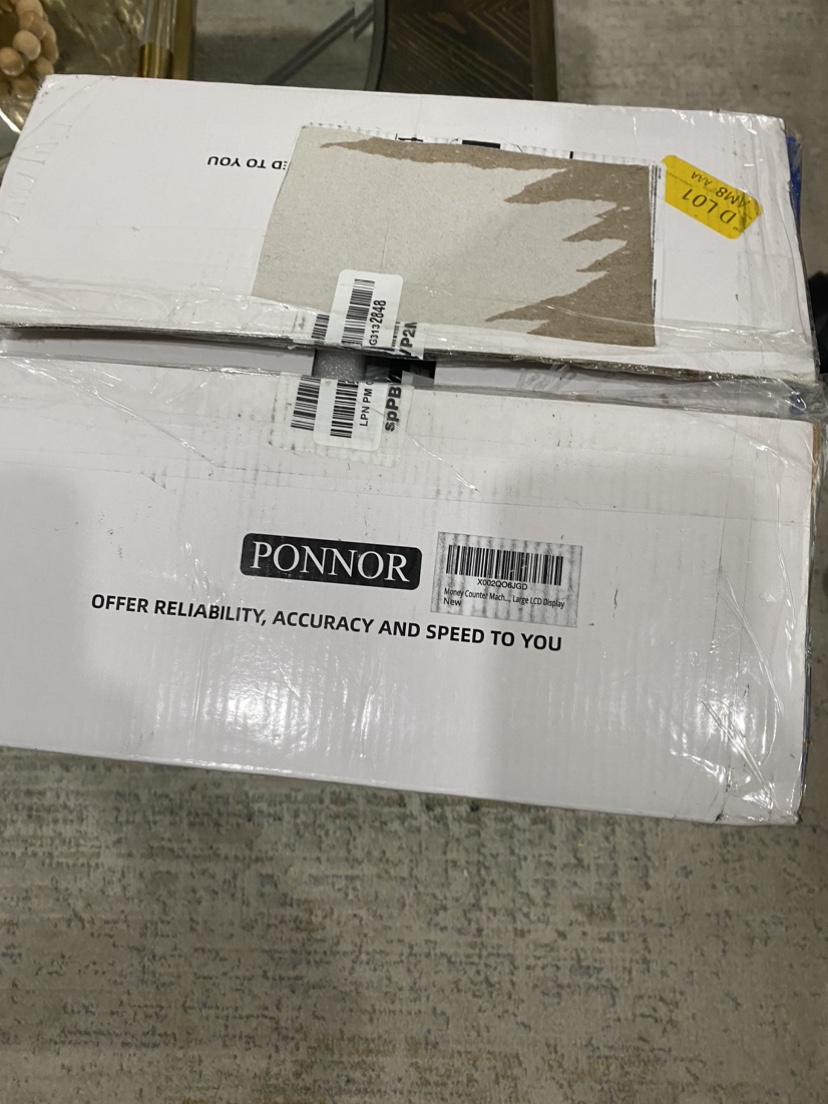 PONNOR Money Counter( counts only USD and EUR) image indicator(6)