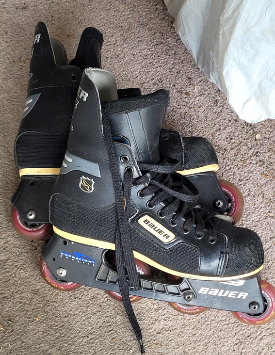 Bauer RH300 Rollerblades size 9 thumbnail