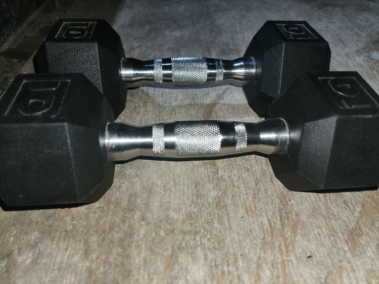 10lb Hex Dumbbell Set - photo 2